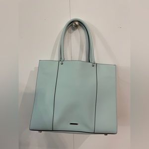 Rebecca Minkoff saffiano leather tote bag